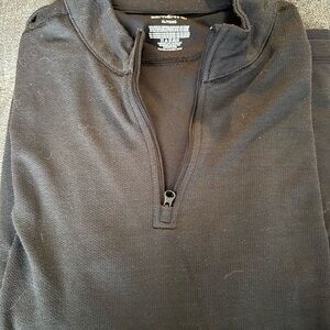 Carhartt Black Quarter-Zip Men's long sleeve